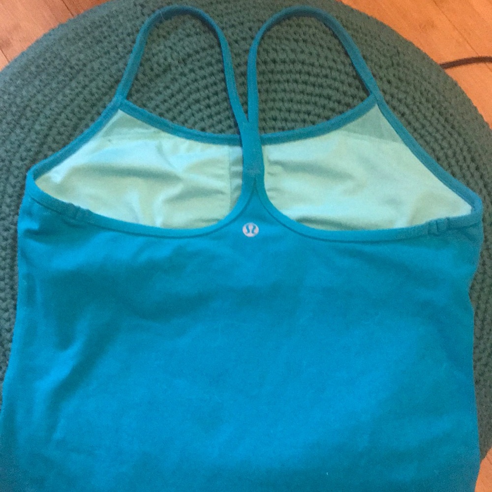 Beautiful teal y tank
